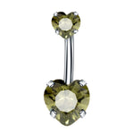 Navel Piercing Heart Belly Button Rings