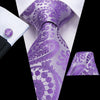 Floral Black Gold Ties Paisley NeckTie