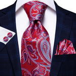 Floral Black Gold Ties Paisley NeckTie