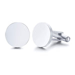 Stainless Steel Cufflinks Statement Jewelry