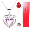 Rose Holder Eternal Love Necklace