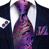 Floral Black Gold Ties Paisley NeckTie