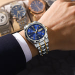 Luxury Man Wristwatch Waterproof Luminous