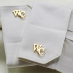 Custom One Pair Two Letters Cufflinks