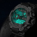 Waterproof Wristwatch LED Quartz Clock