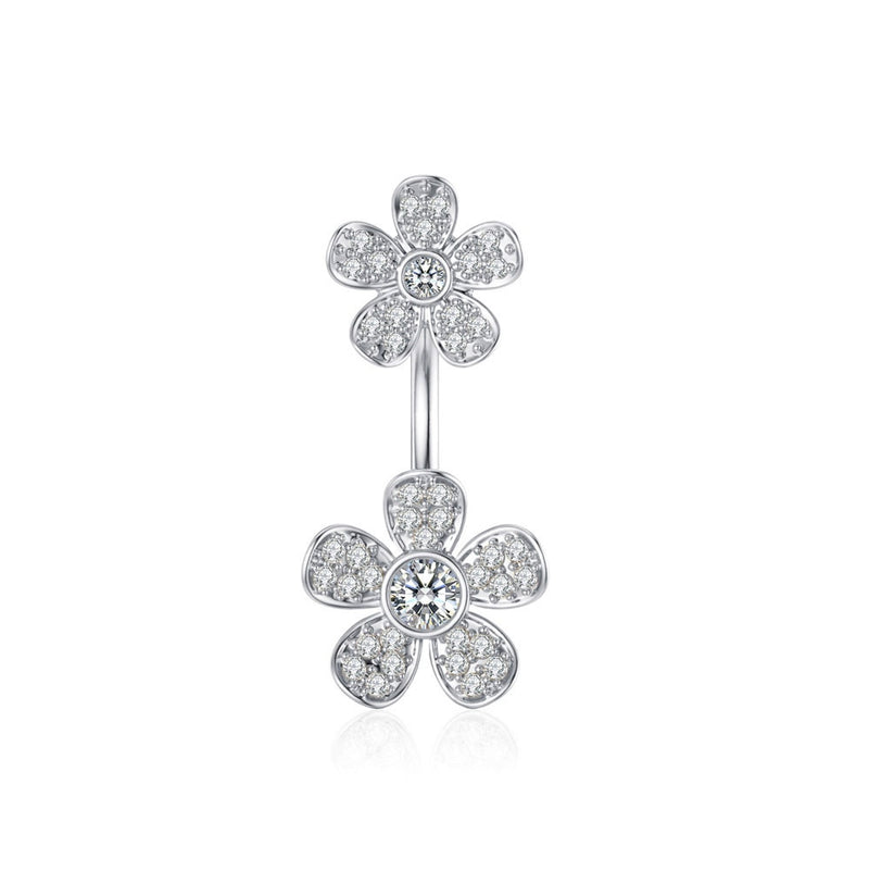 Navel Piercing Heart Belly Button Rings