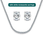 Moissanite Tennis Necklace for Woman