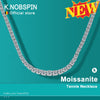 Moissanite Tennis Necklace for Woman