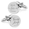 Stainless Steel Cufflinks Statement Jewelry