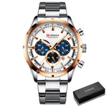 Luxury Sports Quartz Mens Watches Full Steel