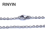 Chain Fashion Necklace Stainless Steel Necklace Classic Pop Rolo Chains