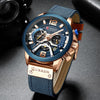 Military Leather Wrist Watch