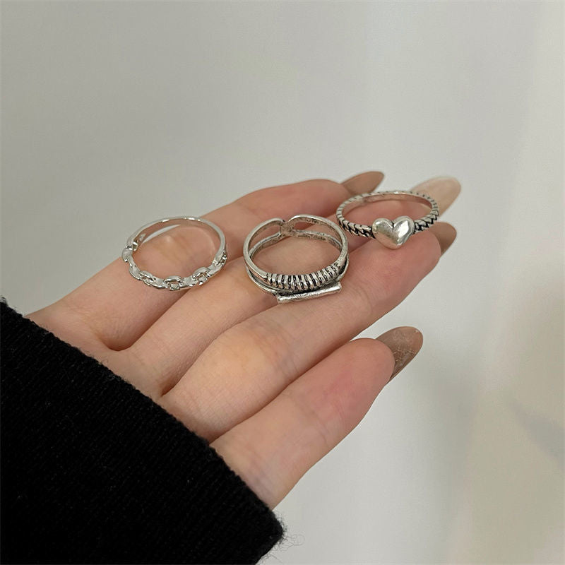 Trendy Butterfly Metal Punk Rings