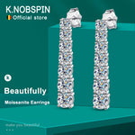 Moissanite Pandent Earrings