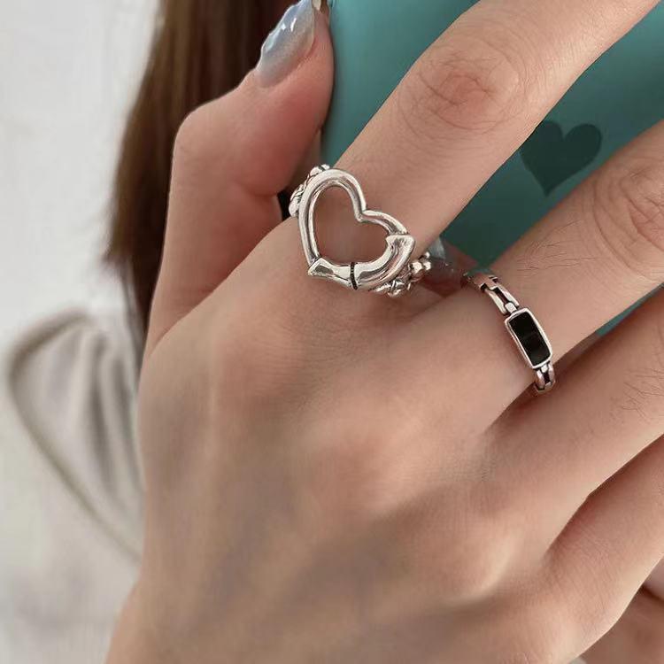 Trendy Butterfly Metal Punk Rings