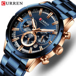 Luxury Sports Quartz Mens Watches Full Steel